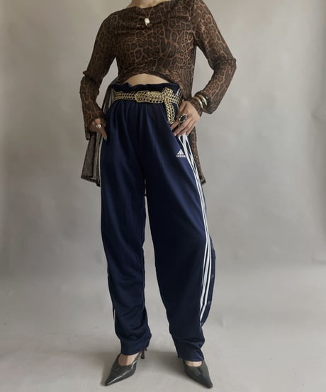 【USED】 L/S Leopard Mesh Top   / 230422-021