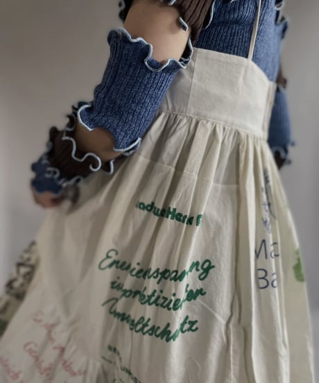 【RE;CIRCLE】RE Eco-Friendly Bag Camisole Middle One-piece / 230327-007