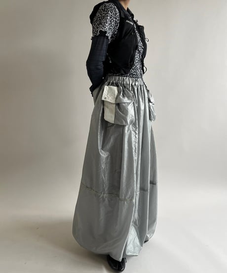 【RE;CIRCLE】 Re Parachute Skirt Long / 250306-002