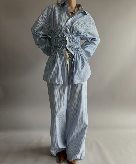 【USED】 Stripe Pajama Pants /260409-014