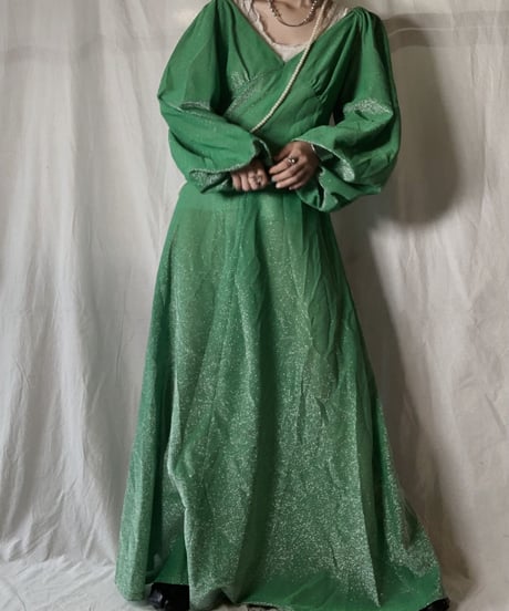 【USED】 EURO Poly Dress/210714-039