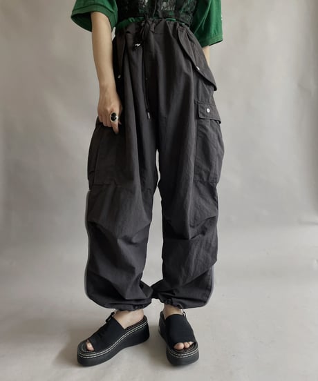 【USED】 Dyed Snow Pants Black / 230527-021