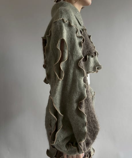 【RE;CIRCLE】 RE Mellow Mohair Knit Set up/ 251127-001