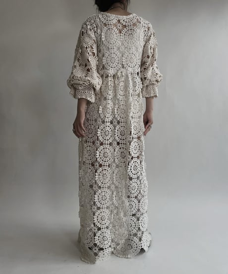 【RE;CIRCLE】 RE Crochet Lace One-piece / 220526-015