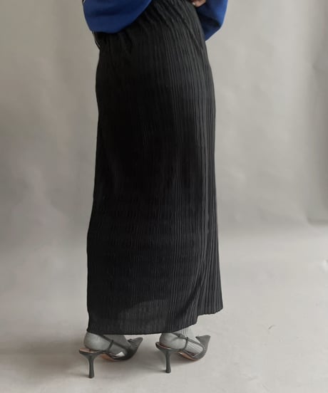 【USED】 Poly Long Skirt / 230311-004