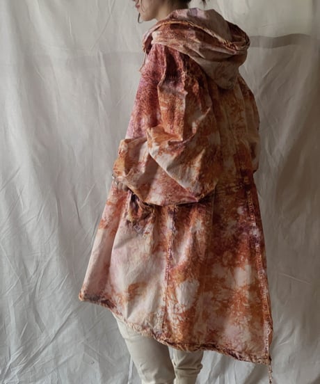 【USED】Tie Dye Dyeing USA Snow Parker②/210226-016