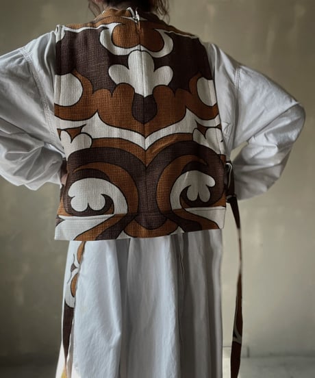 【RE;CIRCLE】 RE Curtain Vest/220226-010
