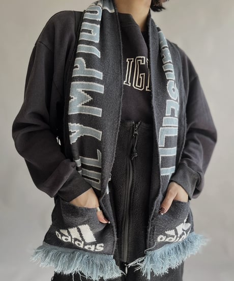 【USED】 Knit Soccer Muffler DRDIT  / 240108-014