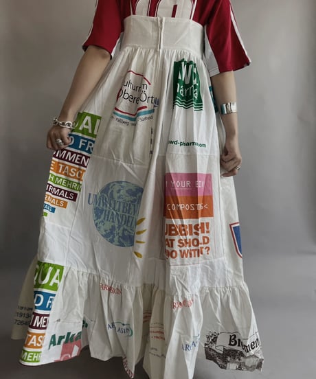 【RE;CIRCLE】RE Eco-Friendly Bag Camisole Long One-piece / 230525-009