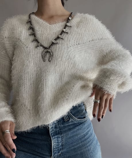 【USED】  Shaggy Knit / 221029-001