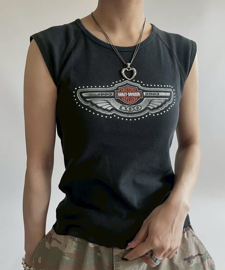 【USED】 Harley-Davidson Tank Top   /250426-001