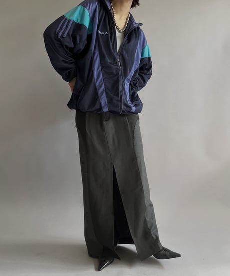 【USED】80s adidas Jersey Top /240224-008