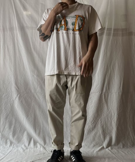 【USED】S/S T-shirt BOSTON COLLEGE "DAD" /210602-047