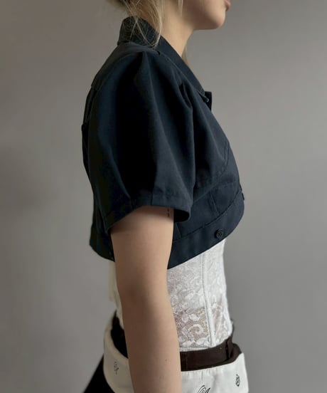 【Chinatsu Aoyama】 RE Makers Shirt Navy / 260702-015
