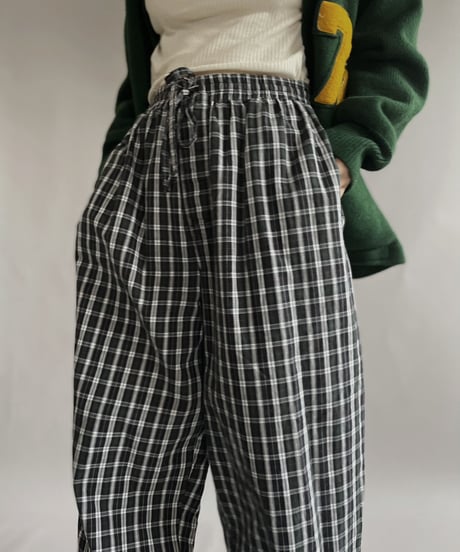 【USED】  Checked Pants / 221105-009