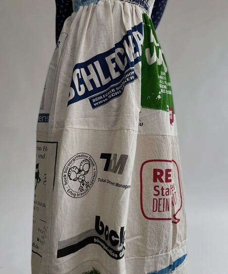 【RE;CIRCLE】 RE Eco-Friendly Bag Shirring One-piece / 220825-019
