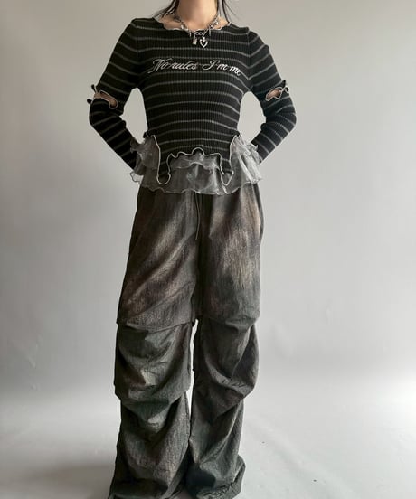 【RE;CIRCLE】 RE Mellow Knit Top/  251023-032