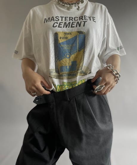【USED】 Fruit of the Loom MASTERCRETE T-Shirt /240801-017
