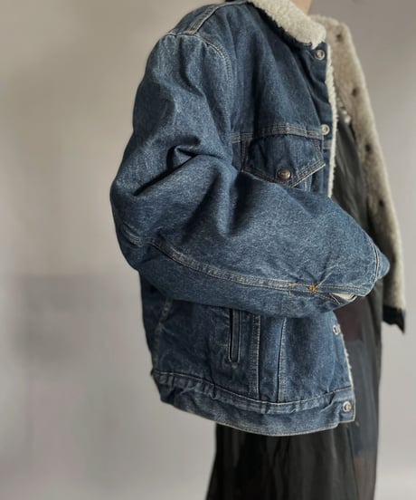 【USED】 Levi's Denim Boa Jacket / 221203-008