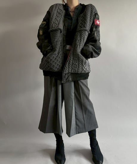 【RE;CIRCLE】 RE MA1 × Alan Knit Jacket / 251225-005