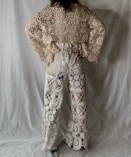 【RE;CIRCLE】 RE Crochet Pants①/210512-012