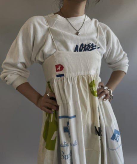 【RE;CIRCLE】RE Eco-Friendly Bag Camisole Long One-piece / 2300828-004