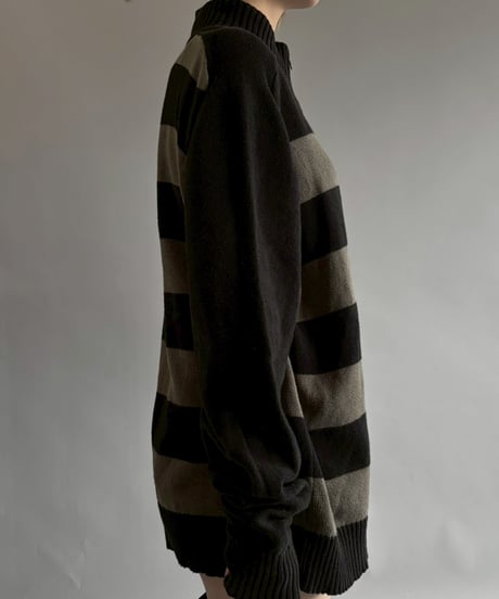 【USED】 Border Pattern Drivers Knit /251025-012