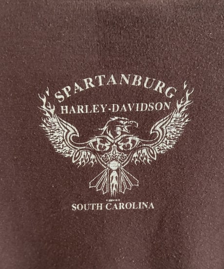 【USED】 Made in USA HARLEY DAVIDSON T-Shirt / 260607-001