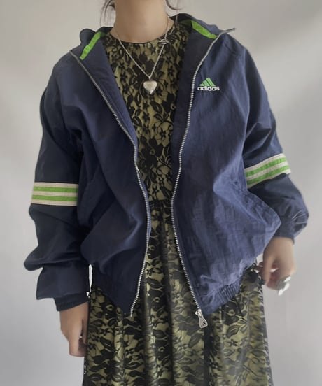 【USED】 adidas Nylon Jacket  / 231125-029
