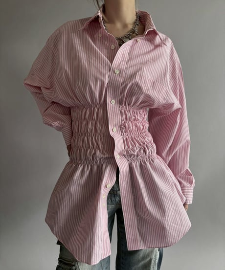 【RE;CIRCLE】 RE Shirring Shirt / 260409-015