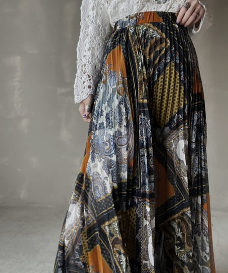 【USED】  See-through Poly Long Skirt/220220-023