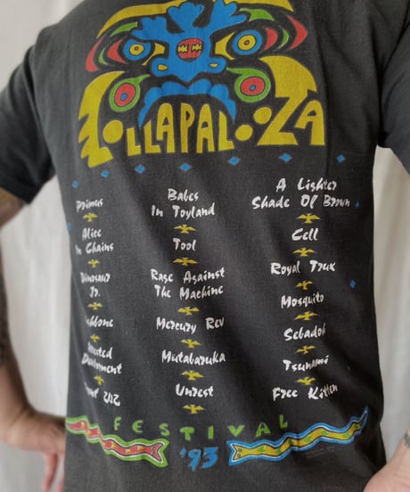 【USED】 S/S T-shirt LOLLAPALOOZA '93/210617-054