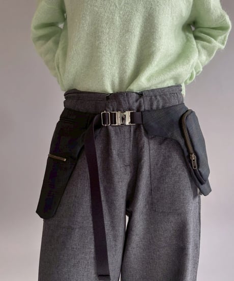【RE;CIRCLE】 RE Suit Waist Belt Bag / 260129-005
