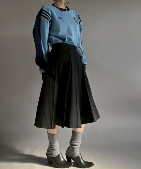 【RE;CIRCLE】 RE Suit Pleats Wrap Skirt/ 260108-012