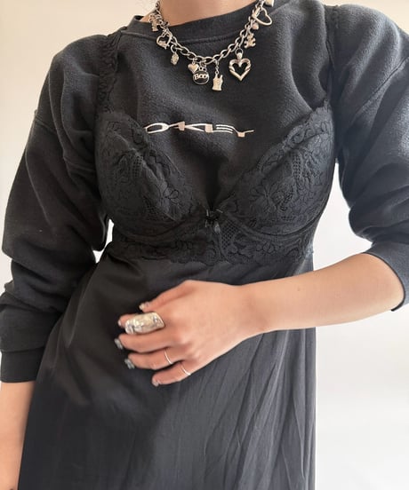 【USED】 Lace Pattern Camisole One-Piece  /250322-008