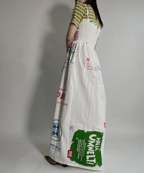 【RE;CIRCLE】 RE Eco Bag Camisole One-piece ③ /220407-003
