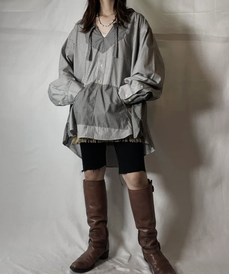 【RE;CIRCLE】 Remake Mexican Parker Shirt①/210906-002