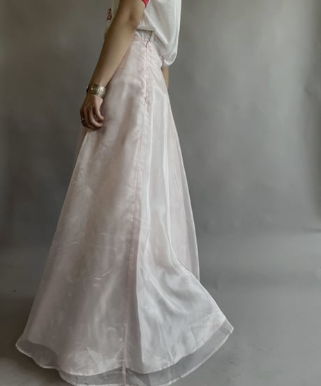 【USED】 Sheer Long Skirt / 230603-029