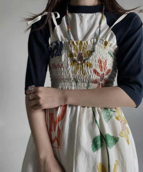 【RE;CIRCLE】 RE Eco Bag Camisole One-piece ④ /220407-004