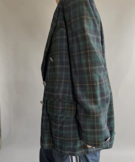 【USED】  Checked Blazer / 221119-006
