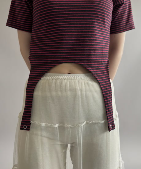 【RE;CIRCLE】 RE Mulch Boarder T-shirt Leotard / 260430-004