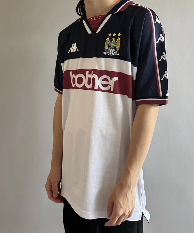 USED】Kappa MANCHESTER CITY Soccer Shirt /2408
