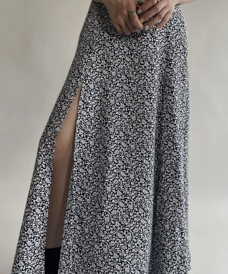 【USED】 Flower printed Sleeveless One-piece / 220604-027