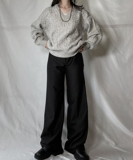 【USED】 LACOSTE Acrylic Knit ⑫ / 220111-024