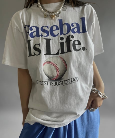 【USED】 Made in USA  90's Baseball T-Shirt  /240518-002