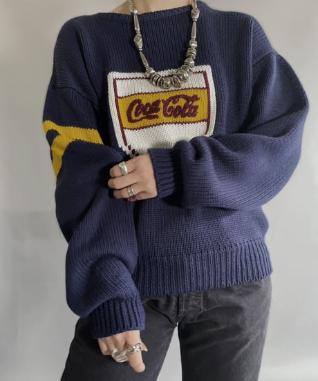 【USED】   Coca-Cola Knit Sweater / 221203-004