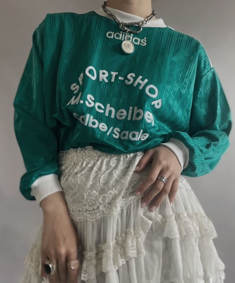 【USED】   adidas L/S Soccer T-shirt/ 2300513-010