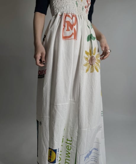 【RE;CIRCLE】 RE Eco Bag Camisole One-piece ④ /220407-004
