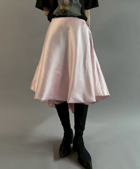 【USED】 Shiny Circular Skirt /260607-021