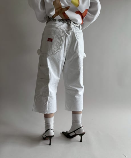 【USED】 END IS NEAR Dickies Painter Pants Cut Off  / 250329-003